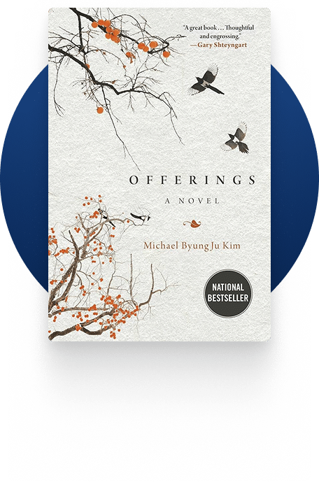 Cover of the novel Offerings, by Michael B. Kim